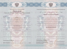 Диплом колледжа с 2010 по 2013 годы